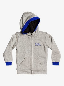 Bruny Tidal Sherpa - Sherpa-Lined Zip-Up Hoodie for Boys 2-7  EQKFT03300