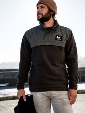 Waterman Keeldown - Half-Zip Mock Neck Fleece for Men  EQMFT03044