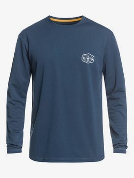 Waterman Gut Check - Long Sleeve UPF 50 Surf T-Shirt for Men  EQMWR03057