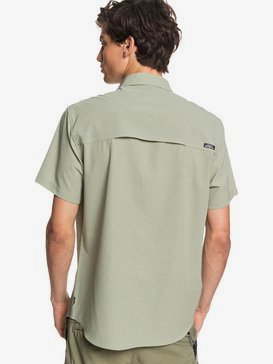 Waterman Tech Tides - Short Sleeve UPF 30 Shirt for Men  EQMWT03225