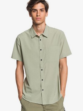 Waterman Tech Tides - Short Sleeve UPF 30 Shirt for Men  EQMWT03225