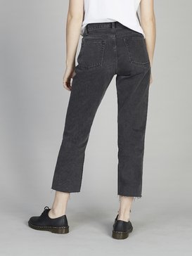 Quiksilver Womens - Cropped Loose Fit Jeans for Women  EQWDP03002