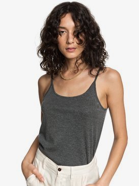 Quiksilver Womens - Rib Knit Strappy Top for Women  EQWKT03037