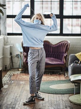 Quiksilver Womens - Pleated Chino Trousers for Women  EQWNP03003