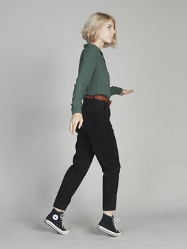 Quiksilver Womens - Pleated Corduroy Trousers for Women  EQWNP03004