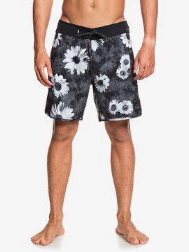 Highline Sprayed Daisy 17" - Board Shorts  EQYBS04329