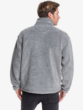 Bogong Gum - Half-Zip Popcorn Sherpa Fleece for Men  EQYFT04000