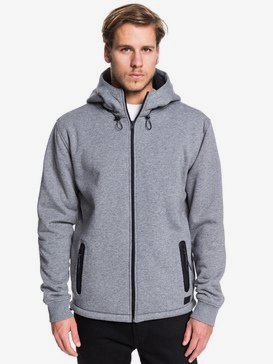 Kurow Sherpa - Zip-Up Sherpa-Lined Hoodie for Men  EQYFT04007