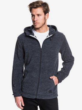 Frosted Fire - Hooded Zip-Up Fleece for Men  EQYFT04033