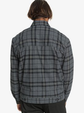 Check - Drop Shoulder Zip-Up Jacket  EQYJK03558