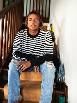 Originals - Linen T-Shirt for Men  EQYKT03989