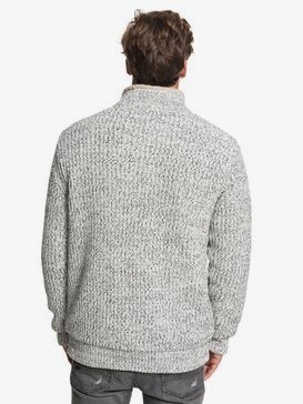 Boketto - Sherpa Lined Zip-Up Mock Neck Jumper for Men  EQYSW03224