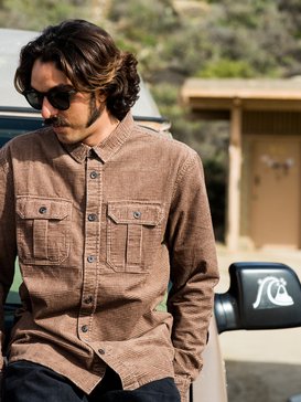 Sara Toga - Long Sleeve Corduroy Shirt for Men  EQYWT03867