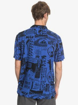 Fluid Geo - Short Sleeve Shirt for Men  EQYWT03955