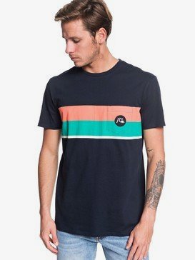 Multiply Stripe - Pocket T-Shirt for Men  EQYZT05431