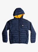 Scaly Rev - Reversible Hooded Puffer Jacket for Boys | Quiksilver