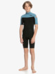 2/2mm Everyday Sessions - Short Sleeve Back Zip Springsuit for Boys  EQBW503023