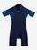 2/2mm Syncro - Back Zip Short Sleeve Springsuit for Boys 2-7  EQKW503001