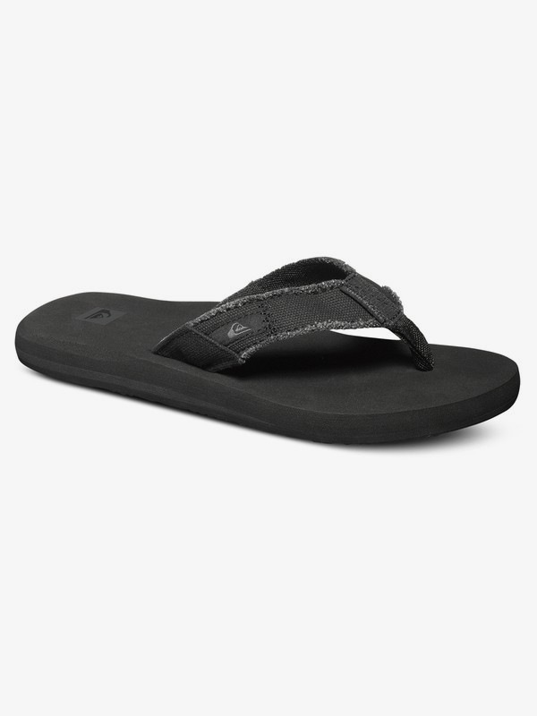 quiksilver, Monkey Abyss - Sandals for Boys, BLACK/BLACK/BROWN (xkkc) 0 Monkey Abyss - Sandals for Boys Black AQBL100010 Quiksilver