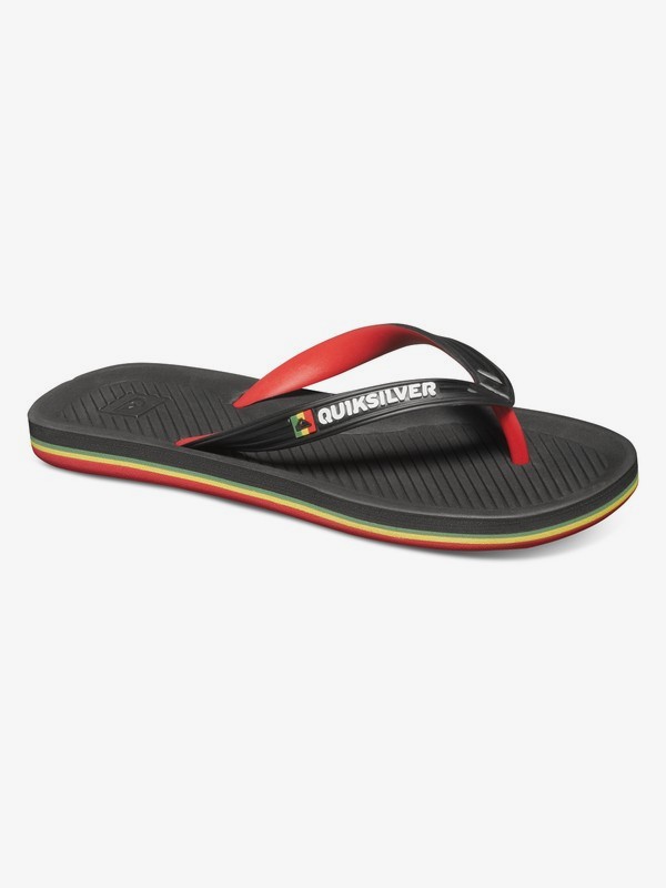 quiksilver youth flip flops