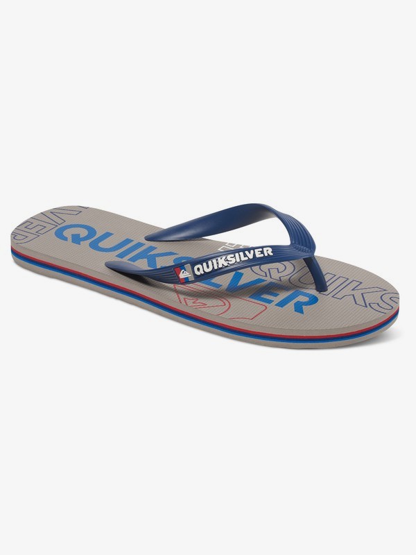 quiksilver, Molokai Nitro - Infradito, BLUE/GREY/BLUE (xbsb) 0 Molokai Nitro - Infradito AQBL100015 Quiksilver