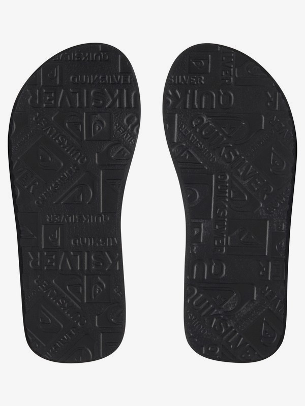 Grey Black Quiksilver Boy/'s Basis Sandal New Black