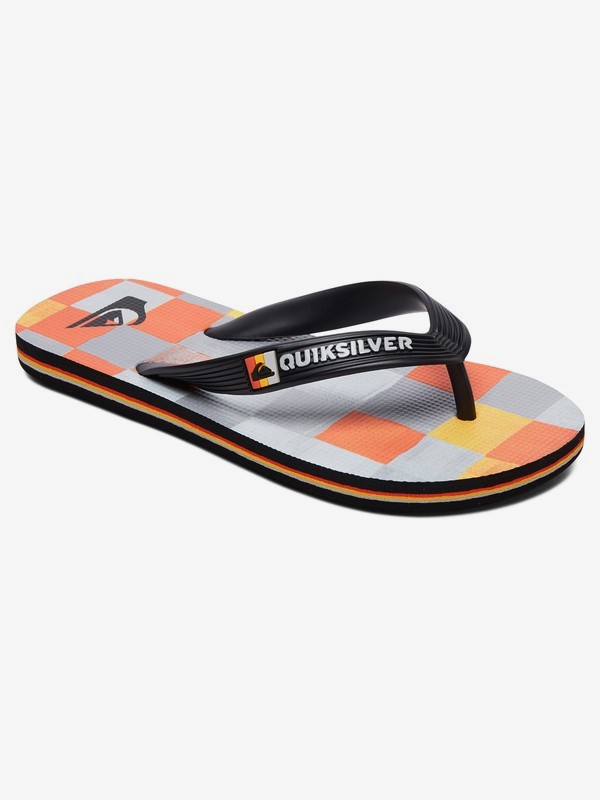 quiksilver youth flip flops