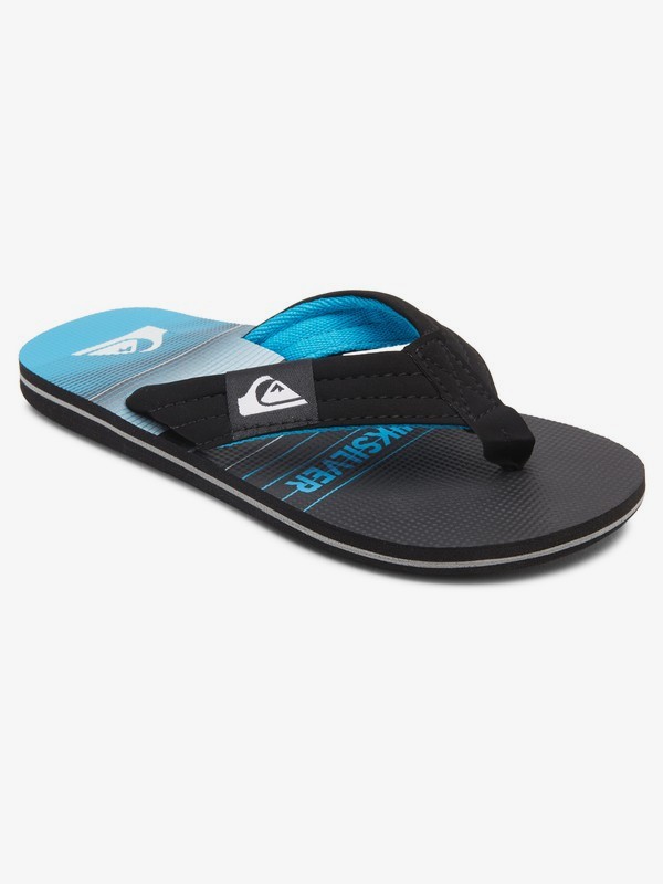 quiksilver youth flip flops