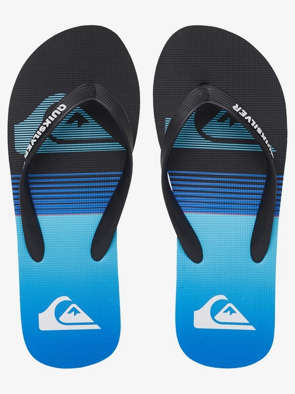 quiksilver black flip flops