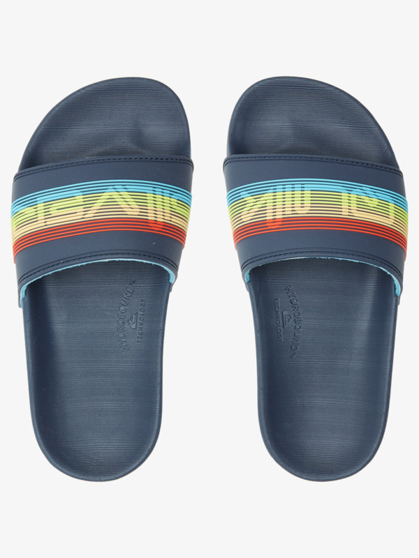 Rivi Wordmark - Slider Sandals for Boys  AQBL100582