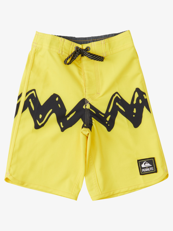 Peanuts Scallop Boardshort pour Garçon 27 Quiksilver