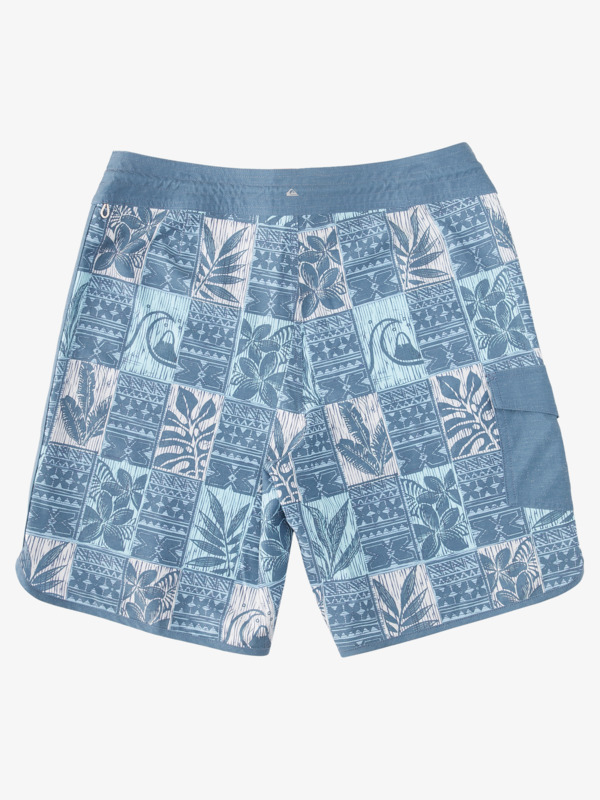 Waterman Leaf Boxes Scallop 20" - Board Shorts for Men  AQMBS03092