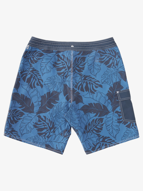 Waterman Throwback Print 2 19" - Board Shorts for Men  AQMBS03096