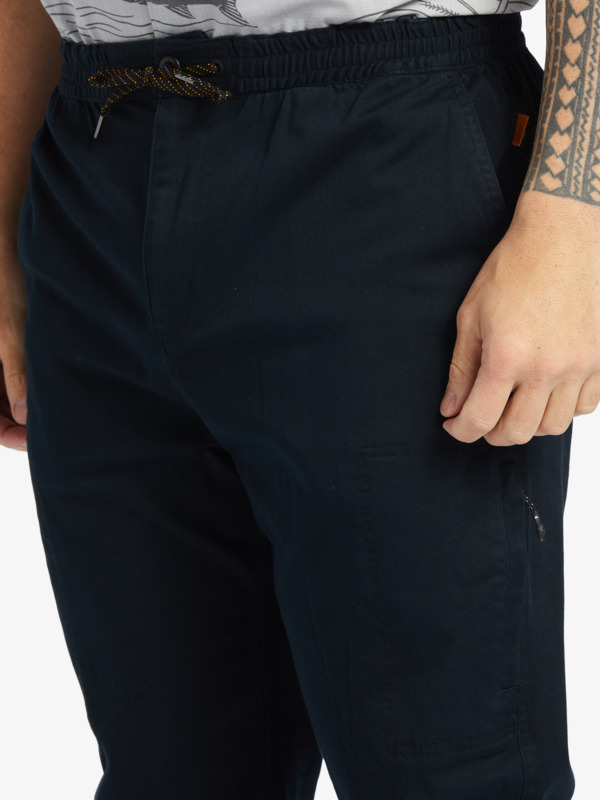 Mens After Surf Elasticated Trousers Quiksilver