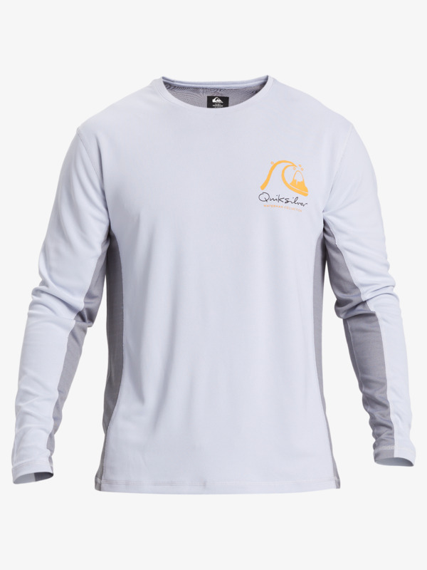Bamboo Check - Long Sleeve UPF 50 Surf T-Shirt for Men  AQMWR03036