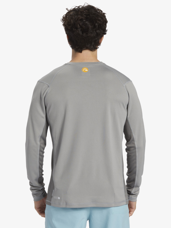 Bamboo Check - Long Sleeve UPF 50 Surf T-Shirt for Men  AQMWR03036