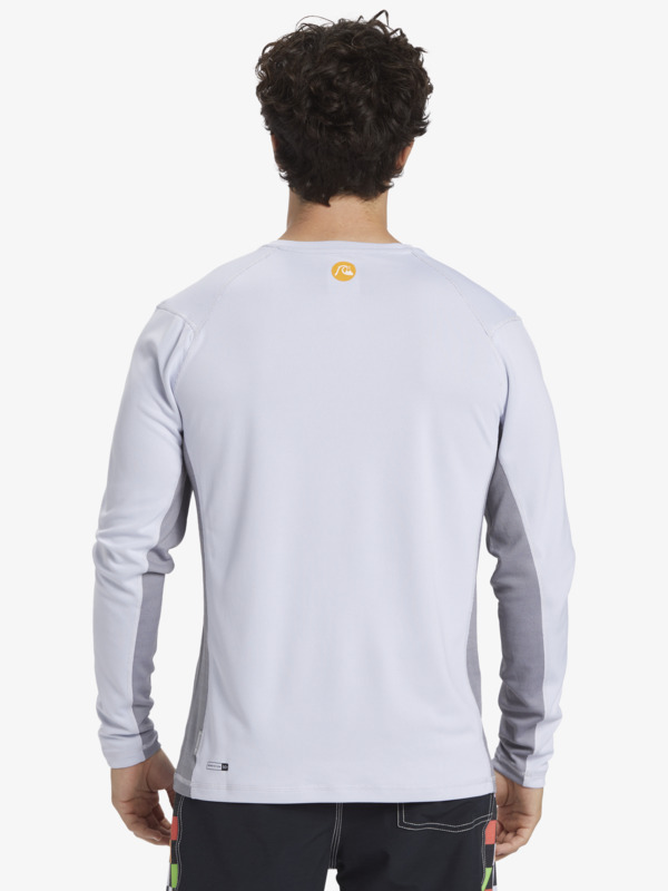 Bamboo Check - Long Sleeve UPF 50 Surf T-Shirt for Men  AQMWR03036