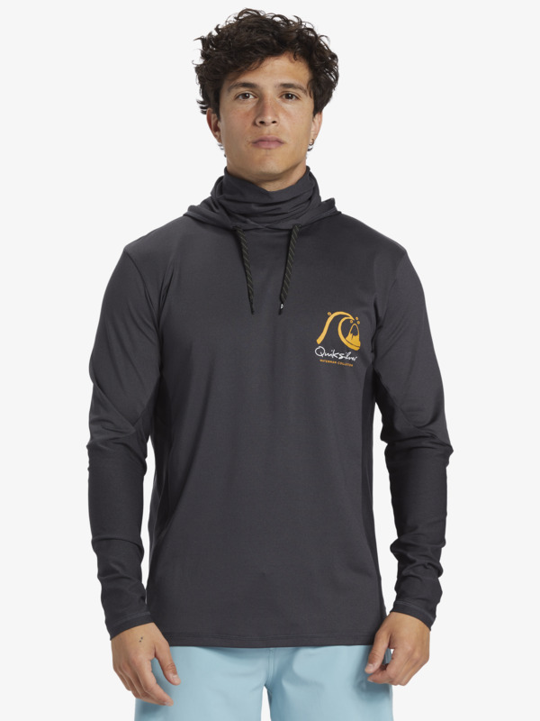 Angler - Hooded Long Sleeve UPF 50 Surf T-Shirt for Men  AQMWR03037