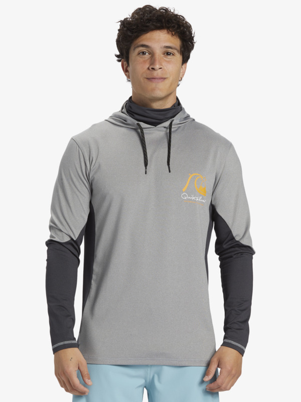 Angler - Hooded Long Sleeve UPF 50 Surf T-Shirt for Men  AQMWR03037