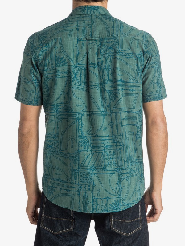 Waterman Finagain Short Sleeve Shirt AQMWT03294 Quiksilver