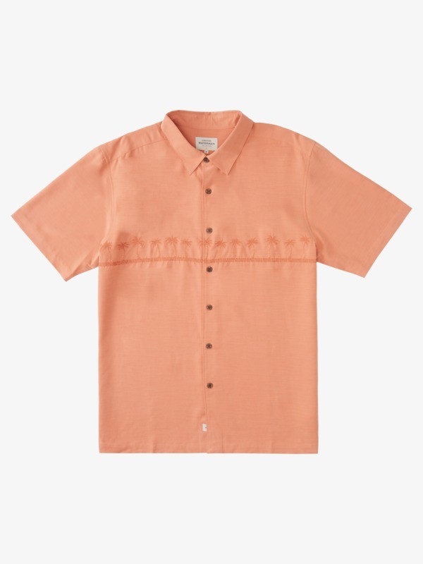 Waterman Tahiti Palms - Short Sleeve Shirt for Men  AQMWT03356