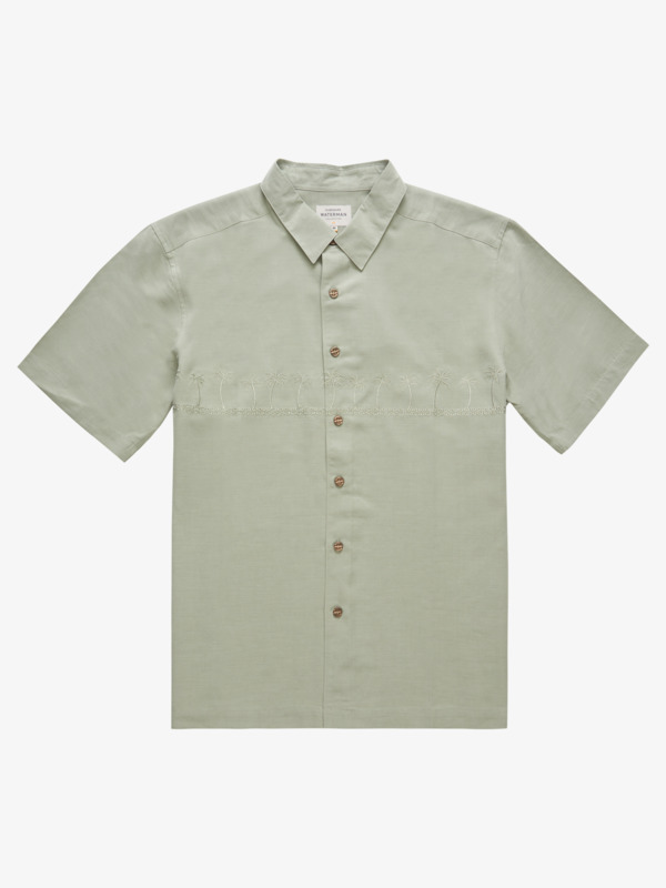Waterman Tahiti Palms - Short Sleeve Shirt for Men  AQMWT03356
