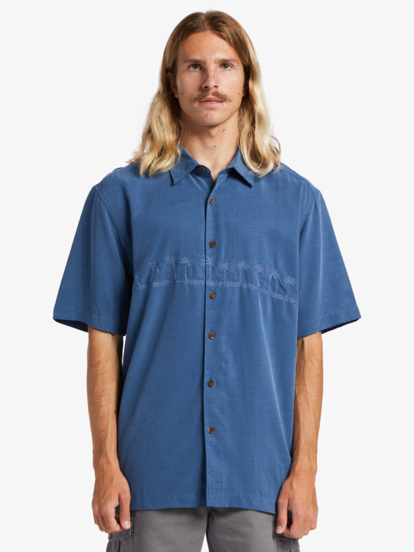 Waterman Tahiti Palms - Short Sleeve Shirt for Men  AQMWT03356