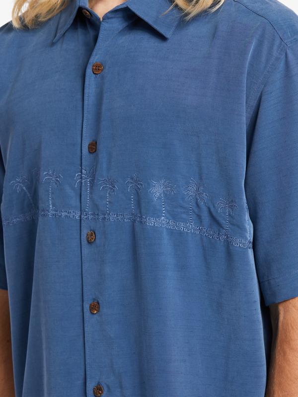 Waterman Tahiti Palms - Short Sleeve Shirt for Men  AQMWT03356