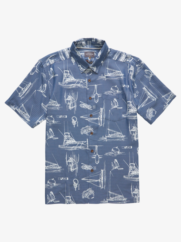 The Harbour - Short Sleeve Shirt for Men  AQMWT03411
