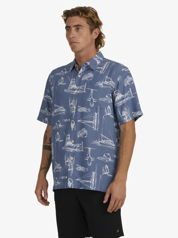 The Harbour - Short Sleeve Shirt for Men  AQMWT03411