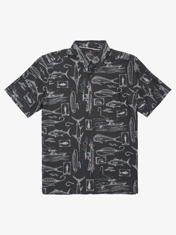 Waterman Slack Line Short Sleeve Shirt | Quiksilver