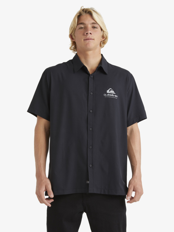 Mens Kailua Cruiser Short Sleeve Surf Shirt Quiksilver