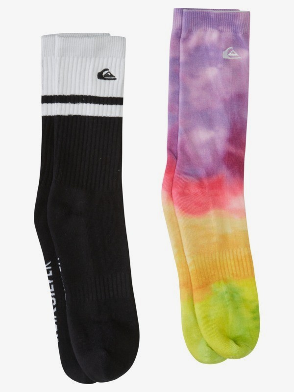 Tie Dye Crew Socks for Men Quiksilver
