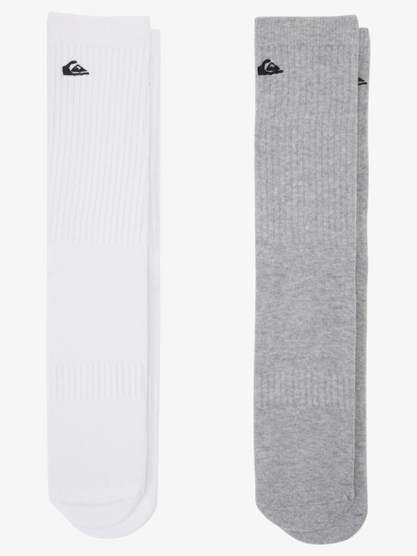 2 Pack Solid - Crew Socks  AQYAA03292